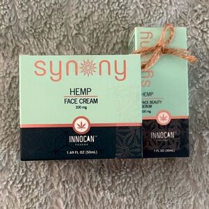 Synony Face Cream & Serum NWT